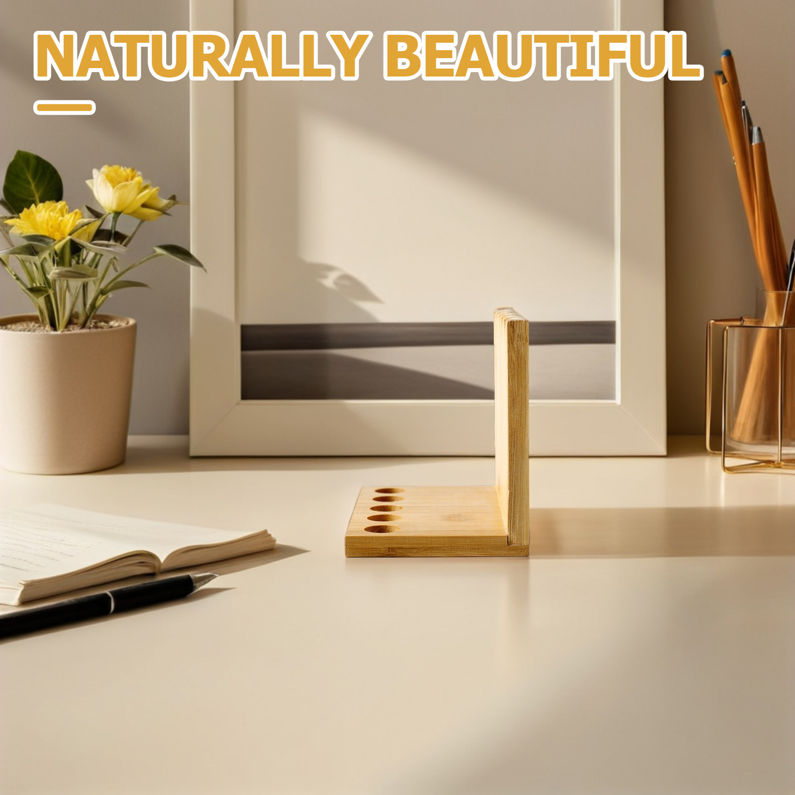 Incense Holder - حامل أنابيب البخور المصنوع من الخيزران،
