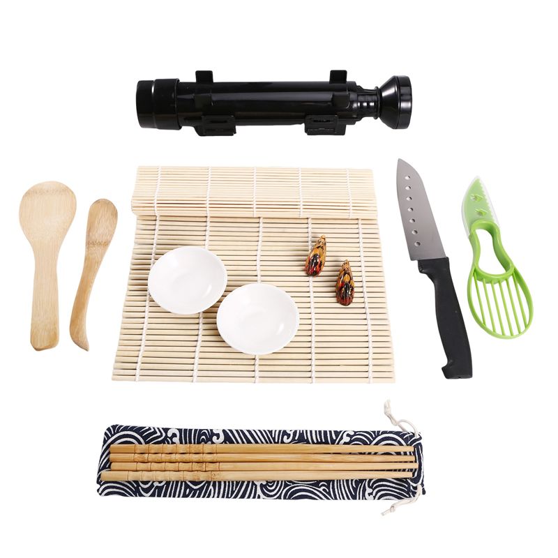 مجموعة أدوات تحضير السوشي A19F - مراجعة Sushi Making Kit وسعره