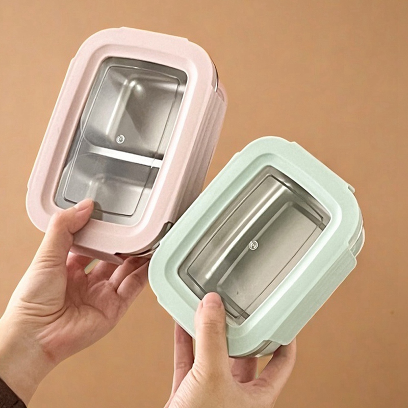 صندوق غداء بنتو مقسم من الفولا - مراجعة Bento Box وسعره